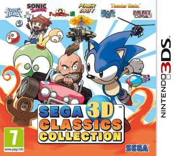 Sega 3D Classics Collection (Europe) box cover front